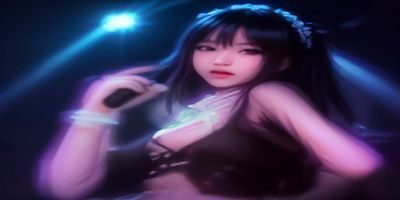 欧美电子舞曲EDM夜店现场，霓虹灯光与巨型LED屏幕下人群涌动，欧洲电音节的狂欢氛围